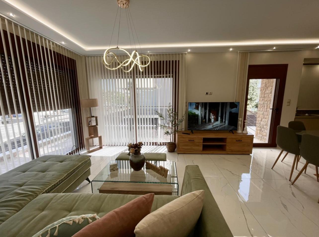 Agora Luxury Villa I Loutráki Extérieur photo
