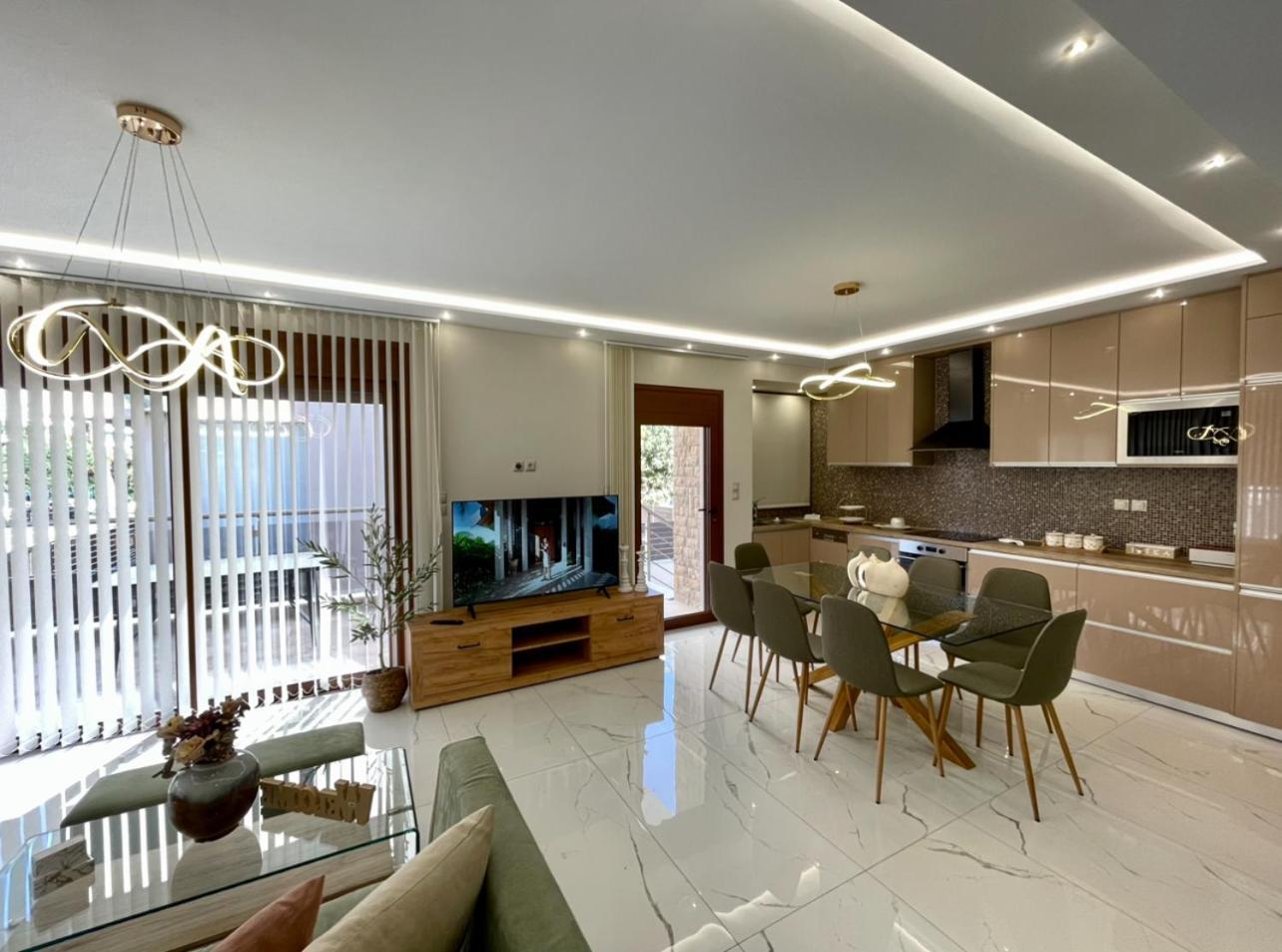 Agora Luxury Villa I Loutráki Extérieur photo